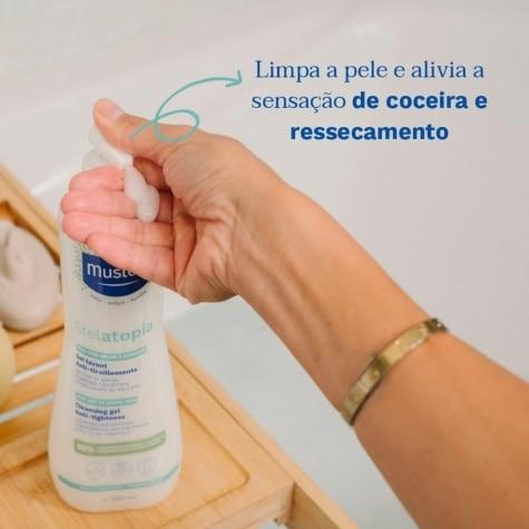 Gel de Banho Mustela Stelatopia Pele Ressecada e Atópica 500ml - Imagem 5