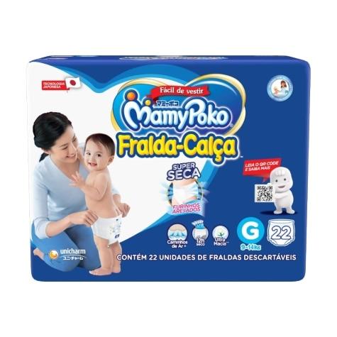 Fralda Calça MamyPoko Super Seca G 22 Unidades - Imagem 1