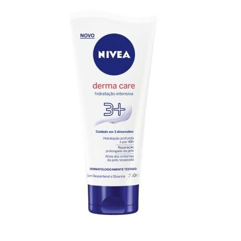 Creme Hidratante Corporal Nivea Derma Care 3+ 200ml - Imagem 1