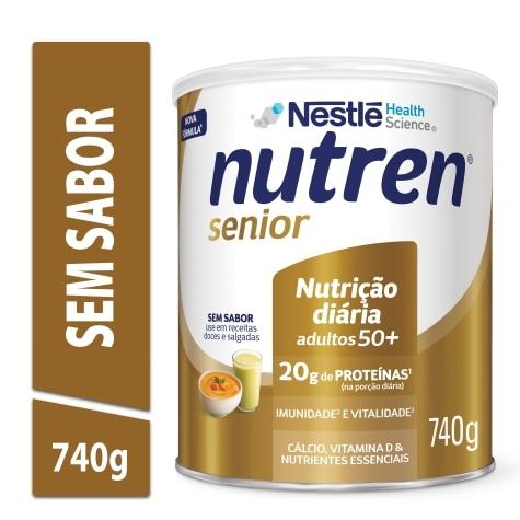 Suplemento Alimentar Nutren Senior sem Sabor 740g - Imagem 2
