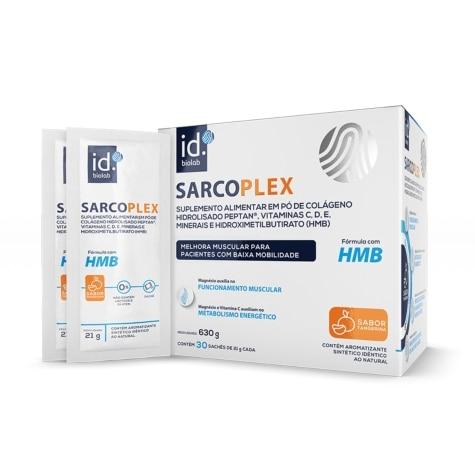 Sarcoplex Sabor Tangerina 30 Sachês - Imagem 1