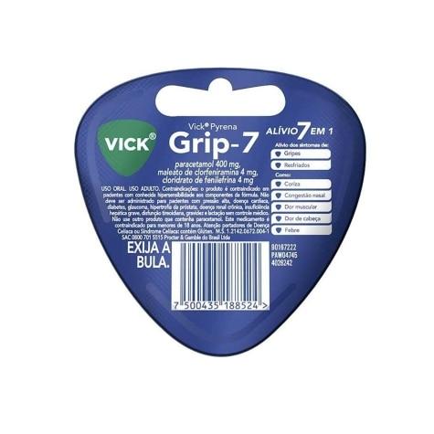 Vick Pyrena Grip-7 5 Cápsulas - Imagem 2