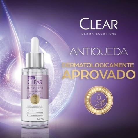 Tônico Capilar Antiqueda Clear Derma Solutions Woman 60ml - Imagem 5