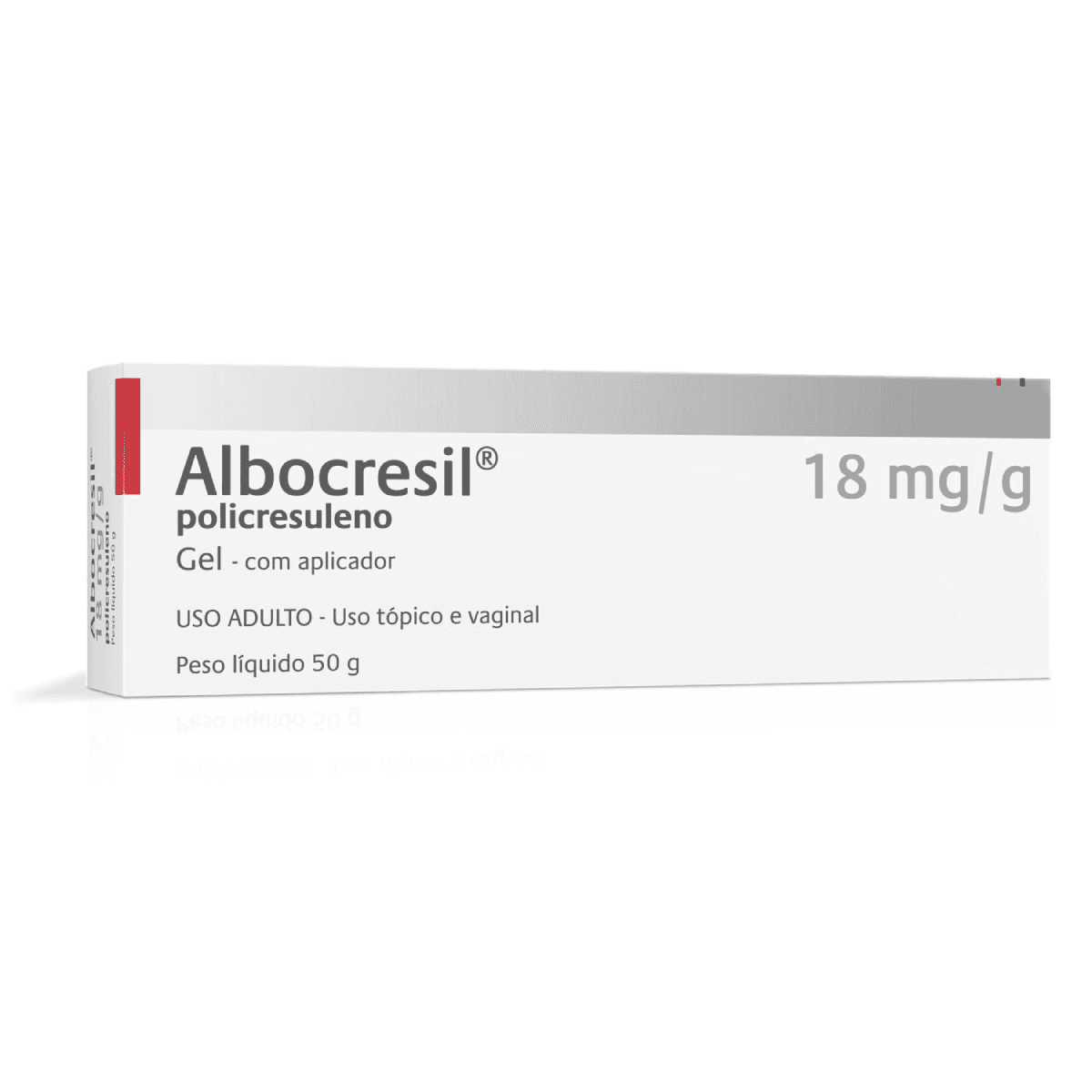 Albocresil Gel 18mg 50g - Imagem 1