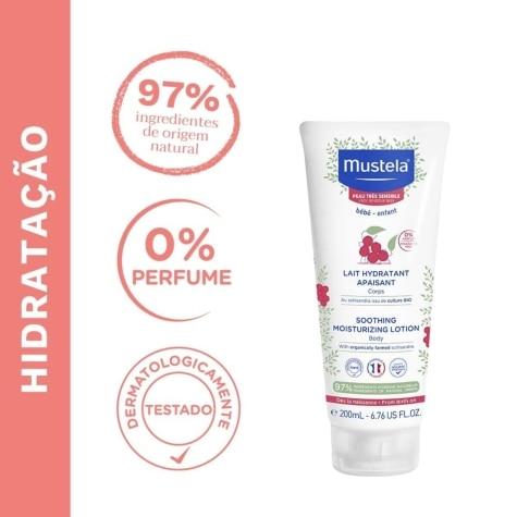 Hidratante Mustela Bebê Calmante para Pele Muito Sensível 200ml - Imagem 2