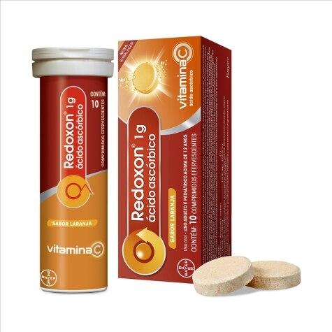 Redoxon 1g 10 Comprimidos Efervescentes - Imagem 1