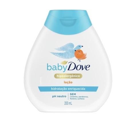 Loção Hidratante Baby Dove Hidratação Enriquecida 200ml - Imagem 1
