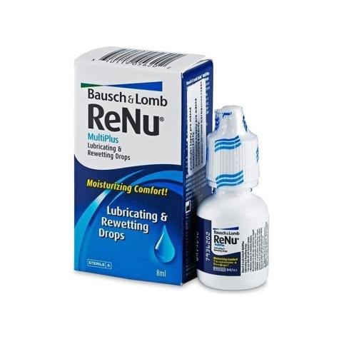 Renu Plus Gotas Umidificantes e Lubrificante 8ml - Imagem 1