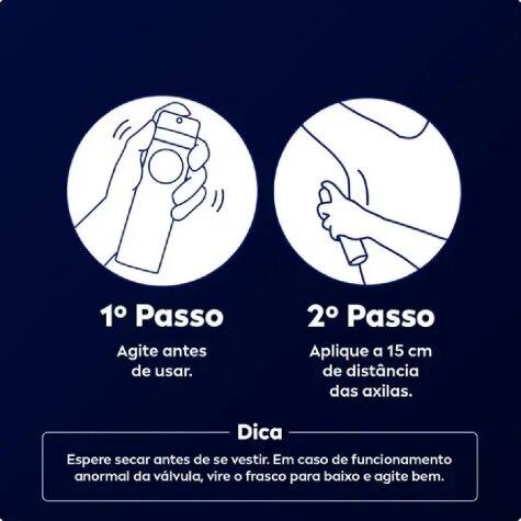 Desodorante Aerossol Nivea Men Black & White Embalagem Econômica 72h 200ml - Imagem 5