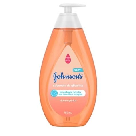 Sabonete de Glicerina Líquido Johnson & Johnson Baby Tradicional 750ml - Imagem 1