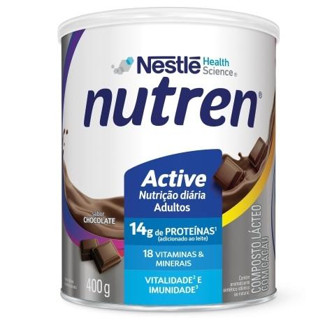 Suplemento Alimentar Nutren Active Sabor Chocolate 400g - Imagem 3