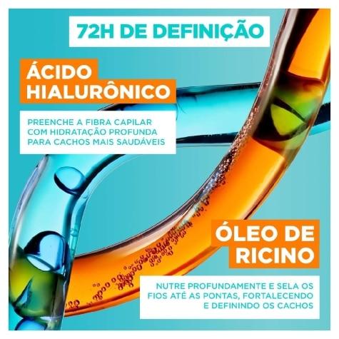 Creme de Pentear Elseve Cachos Longos dos Sonhos 3 em 1 Milagroso Anti-frizz 500ml - Imagem 3