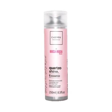 Shampoo Cadiveu Essentials Quartzo Shine Cabelo Seco 250ml - Imagem 2
