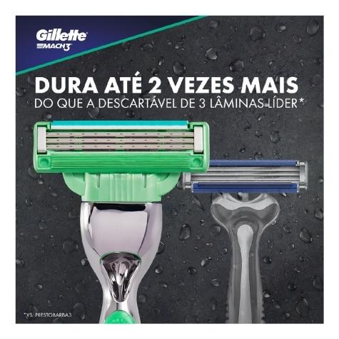 Carga Gillette Mach3 Sensitive Leve 8 Pague 6 - Imagem 2