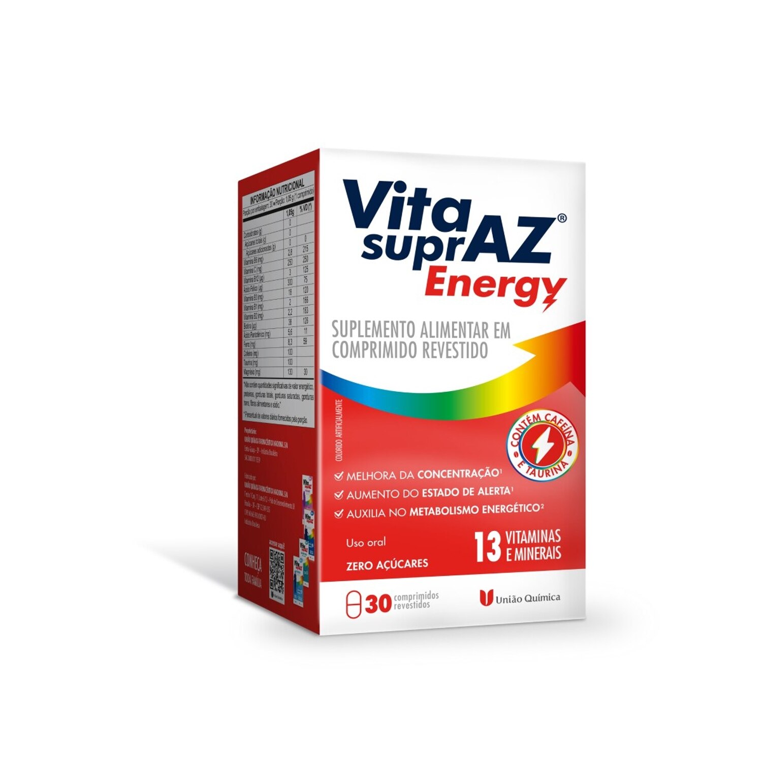 Vita SuprAZ Energy 30 Comprimidos Revestidos