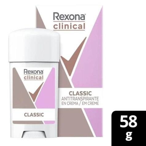 Desodorante Rexona Clinical Classic Creme 48g - Promofarma