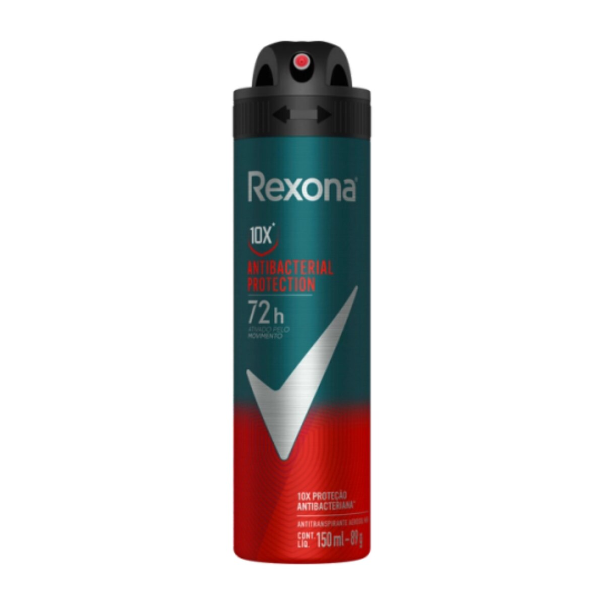 Desodorante Aerosol Rexona Men Antibacterial 150ml