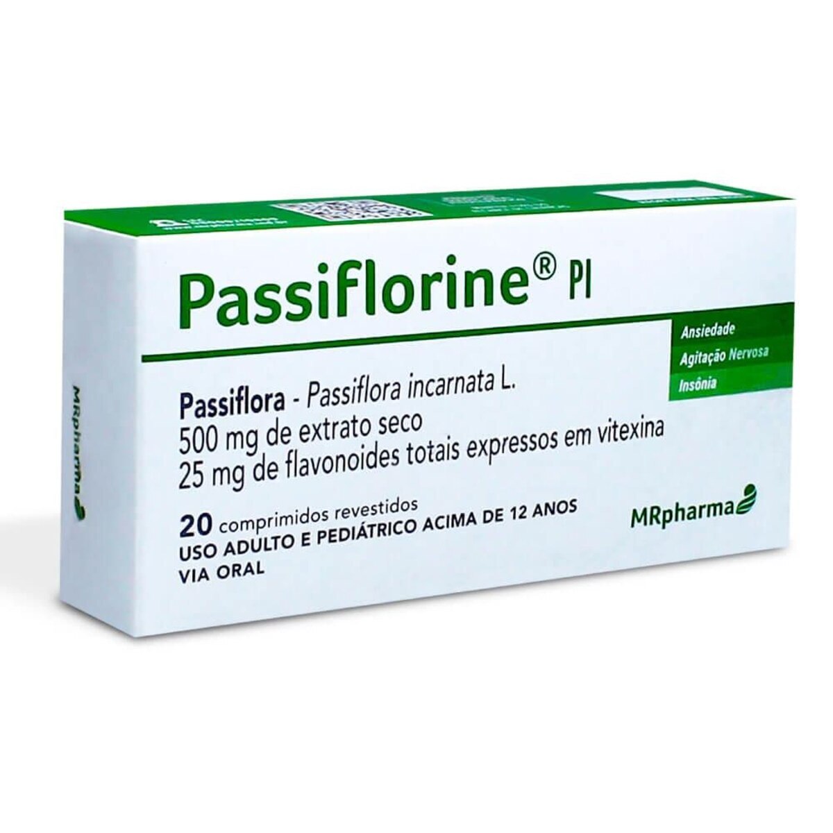Passiflorine PI 500mg 20 Comprimidos Revestidos