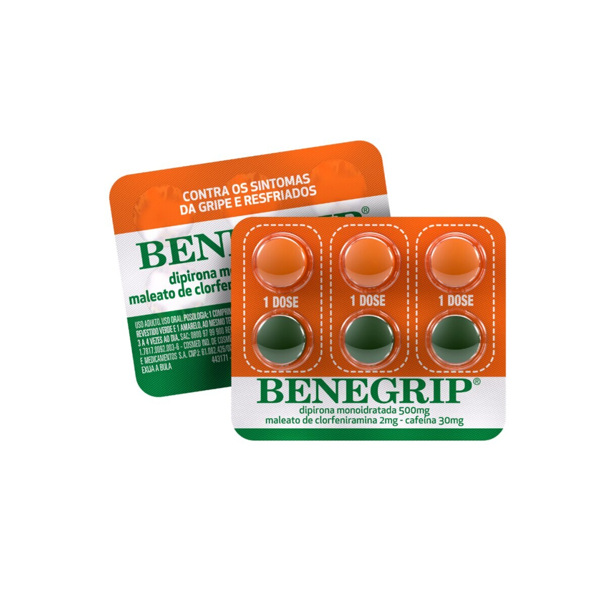 Benegrip 6 Comprimidos Revestidos