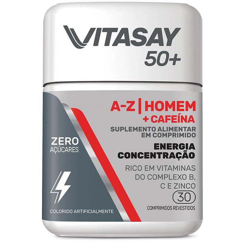 Vitasay 50+ A-Z Homem 30 Comprimidos Revestidos
