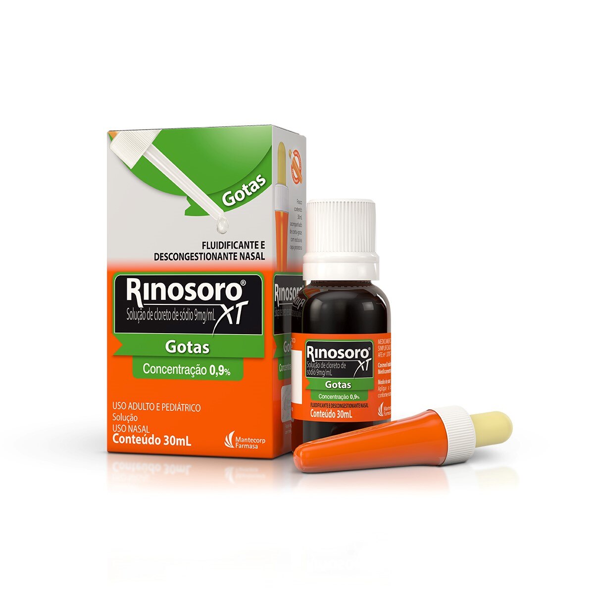 Rinosoro XT 0,9% Solucao Nasal 30ml