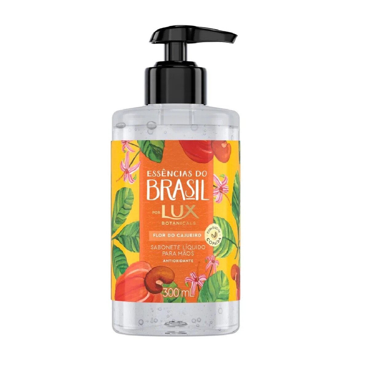Sabonete Liquido para as Maos Lux Essencias do Brasil Flor do Cajueiro 300ml