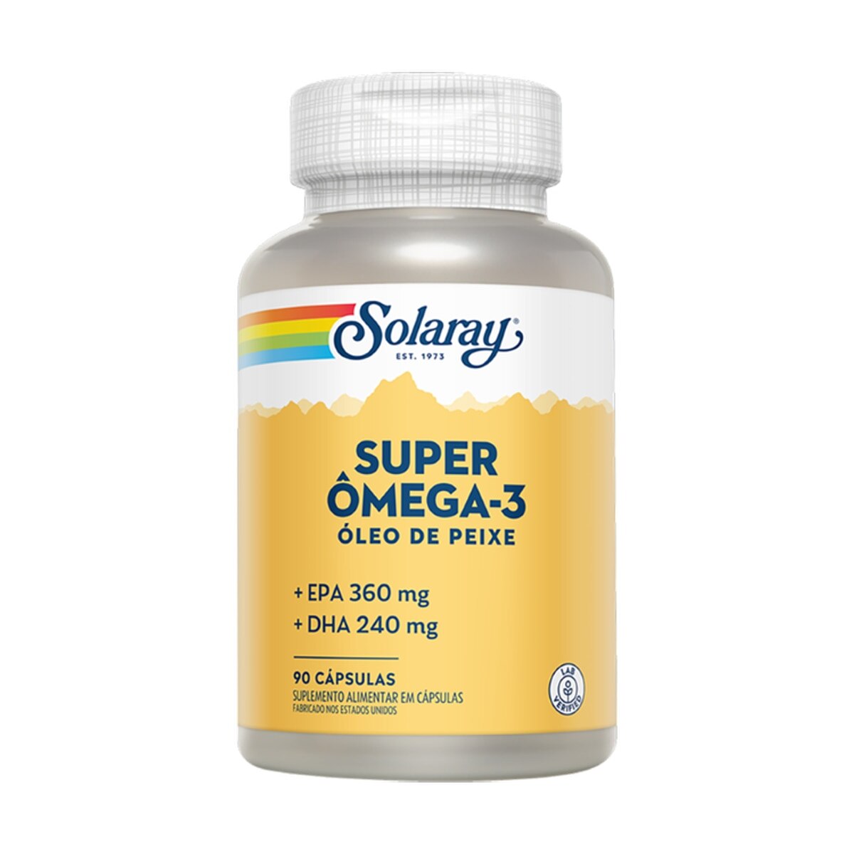 Super Omega-3 Solaray 90 Capsulas