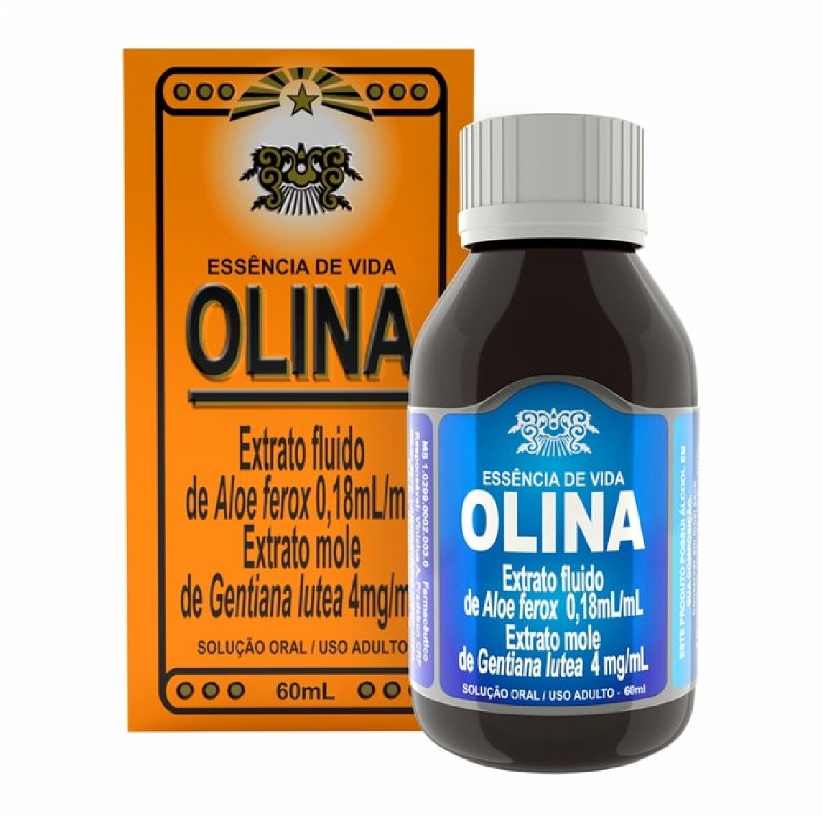 Olina 0,18ml + 4mg Solucao Oral 60ml