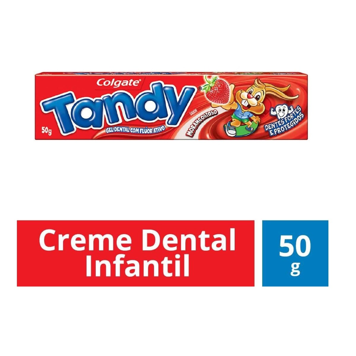 Gel Dental Colgate Tandy Morango 50g
