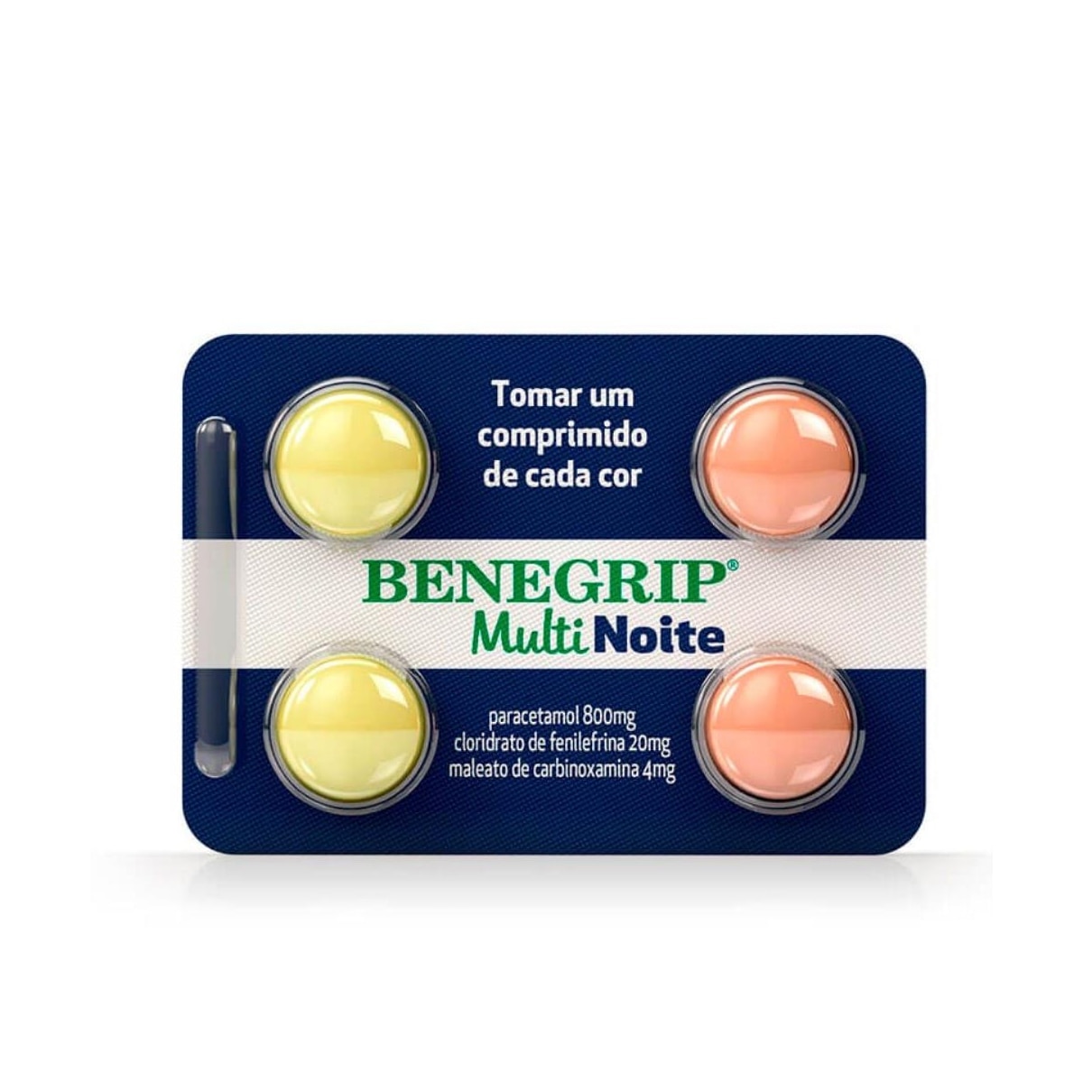 Benegrip Multi Noite 4 Comprimidos