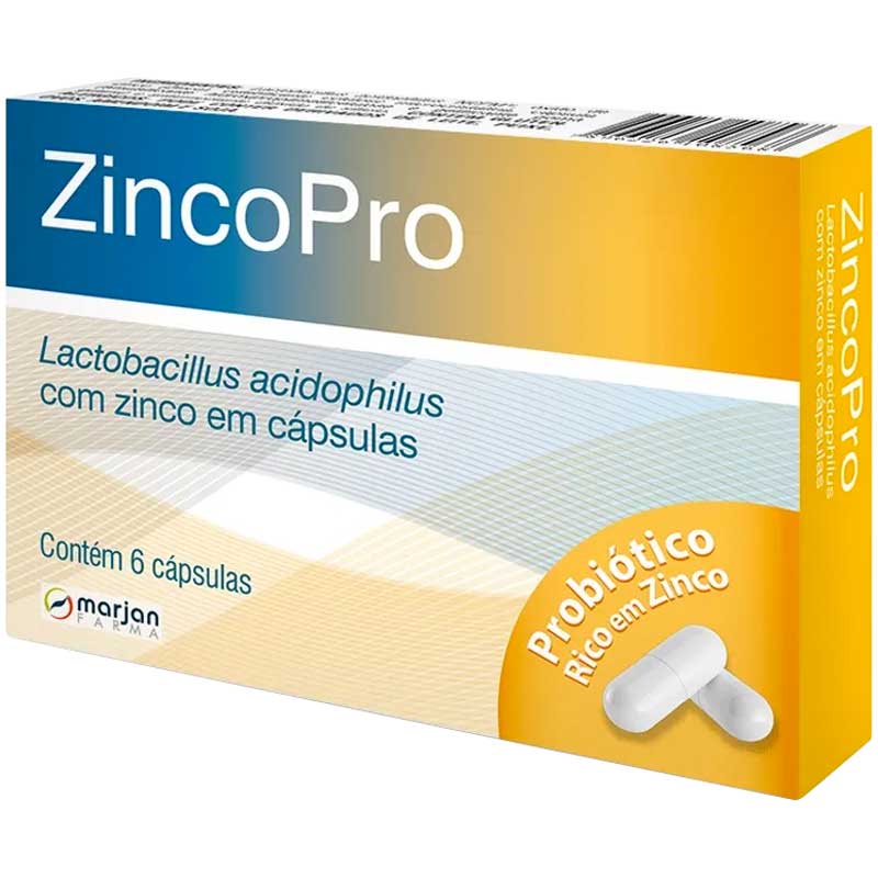 Zincopro 6 Capsulas