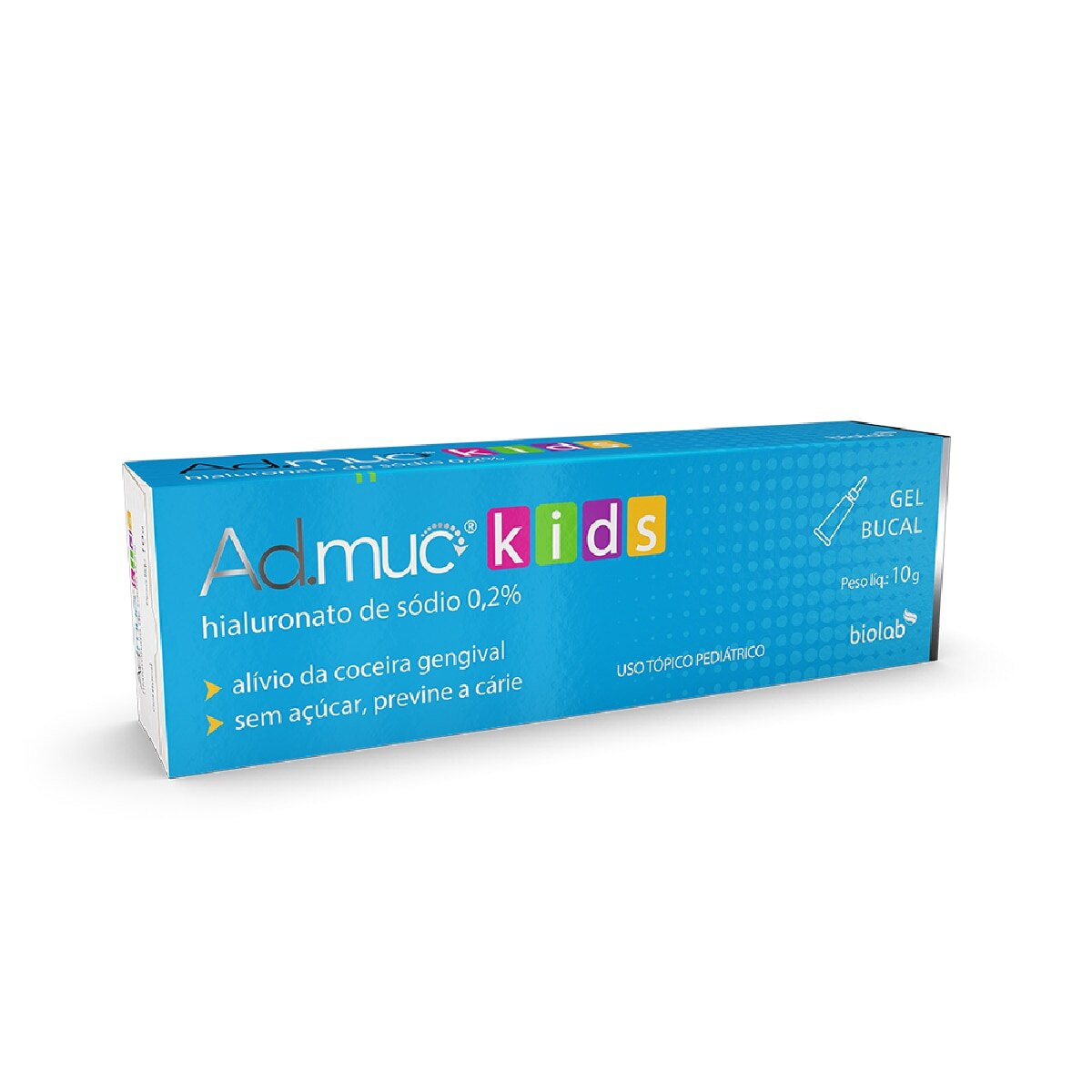Ad.Muc Kids Gel Bucal 10g