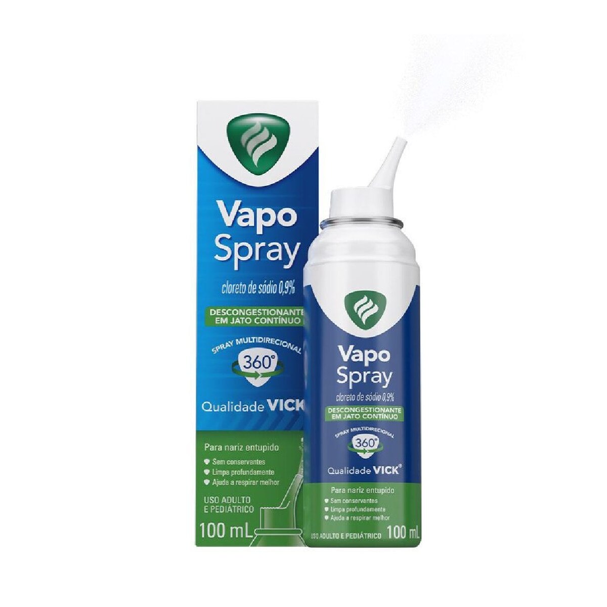 Vapo 0,9% Solucao Nasal Spray 100ml