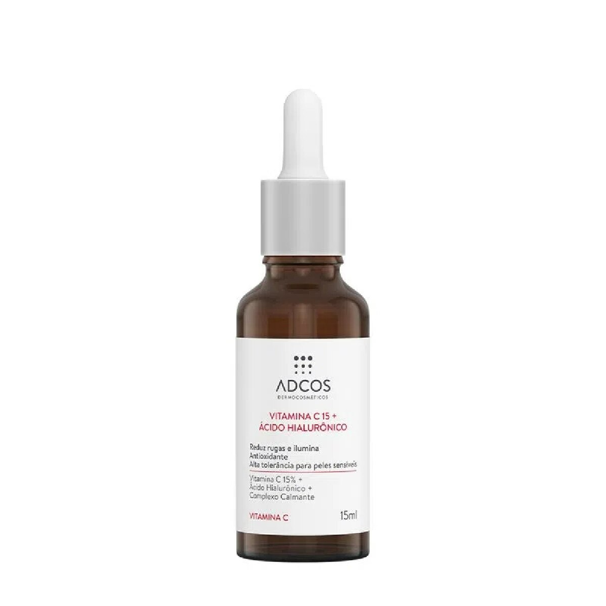 Serum Facial Adcos Vitamina C 15 + Acido Hialuronico 15ml