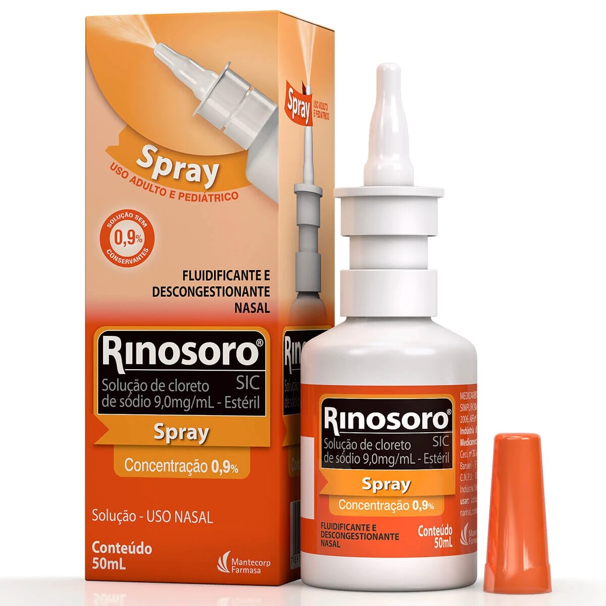 Rinosoro Sic 0,9% Descongestionante Spray Nasal 50ml