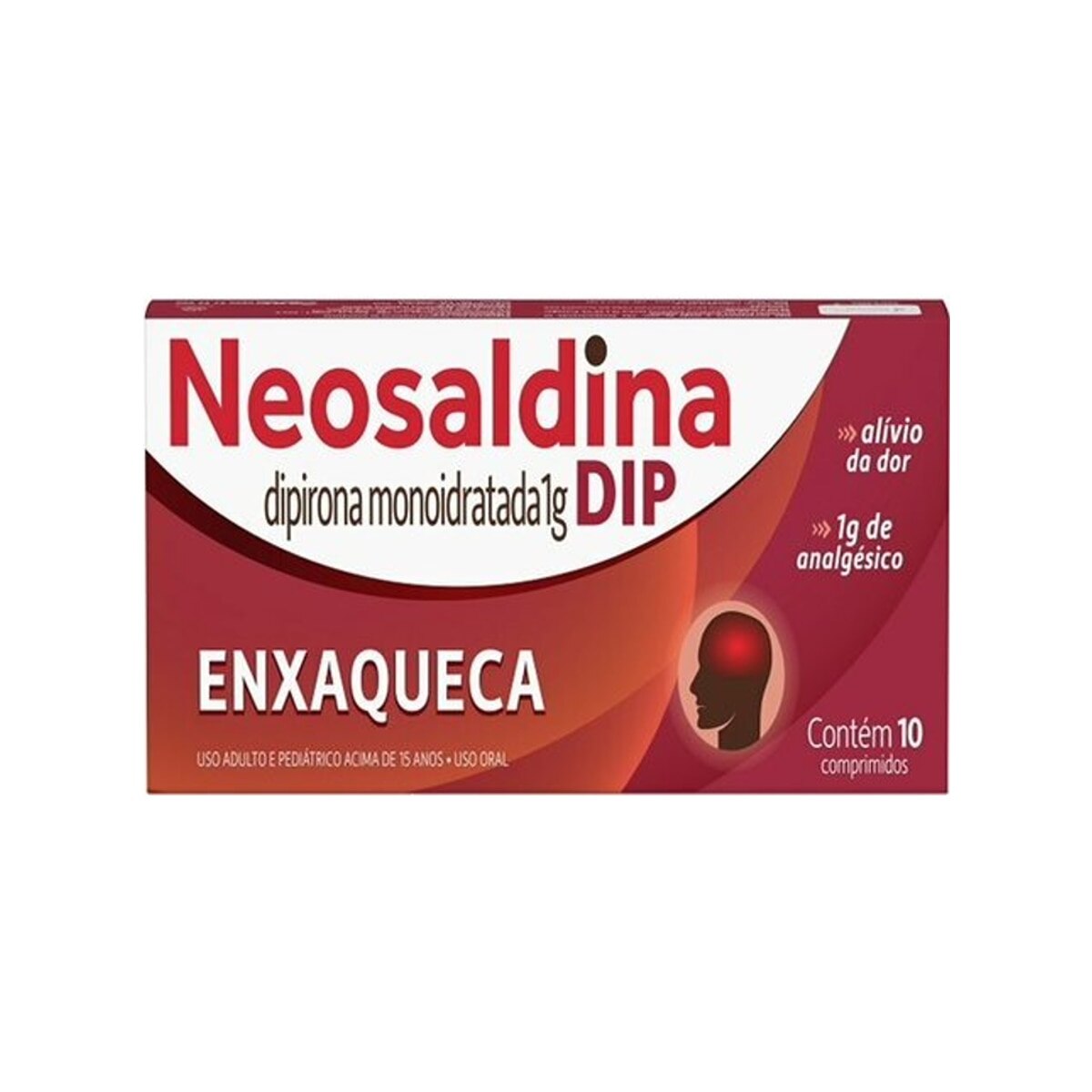Neosaldina Dip 1g 10 Comprimidos