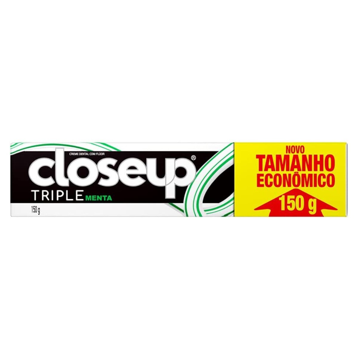 Creme Dental Closeup Triple Menta 150g Tamanho Economico