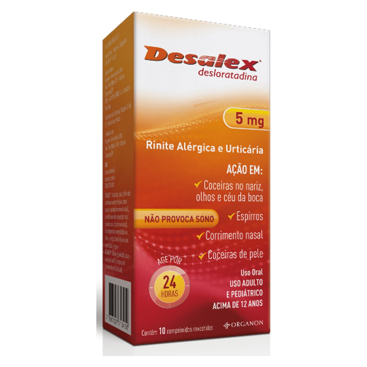 Desalex 5mg 10 Comprimidos Revestidos