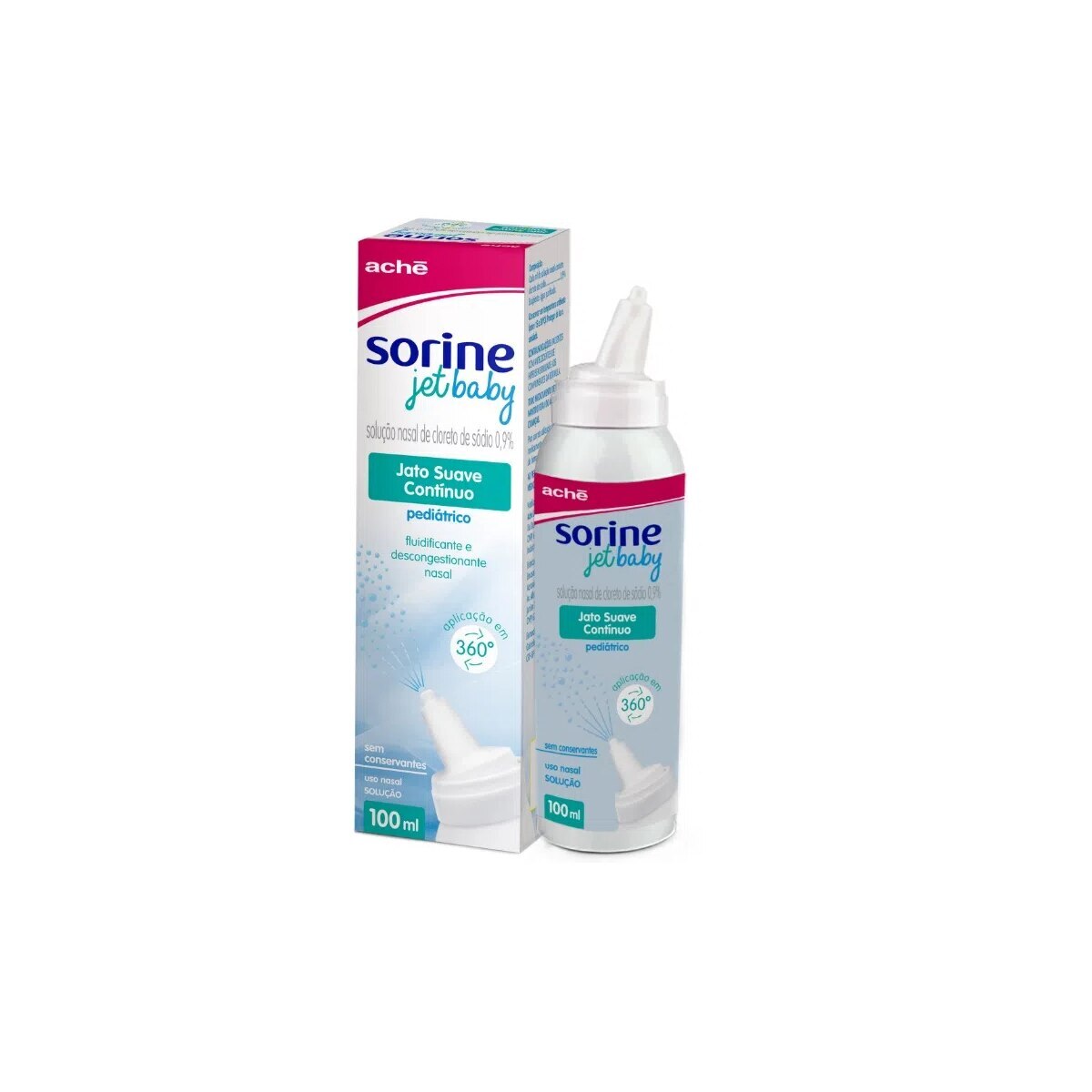 Sorine Jet Baby 0,9% Solucao Nasal 100ml