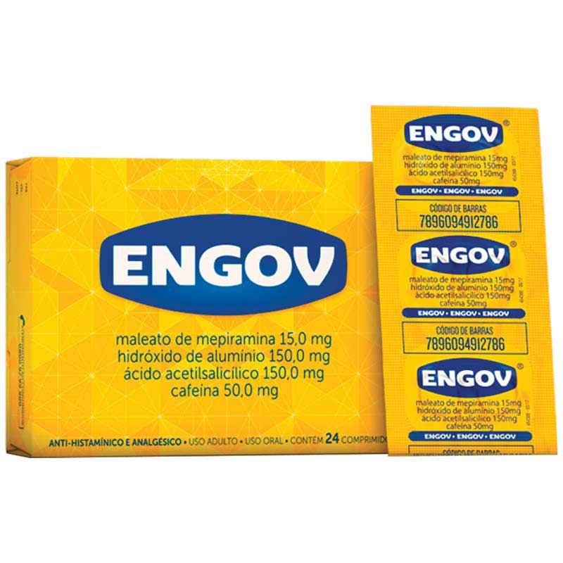 Engov 24 Comprimidos