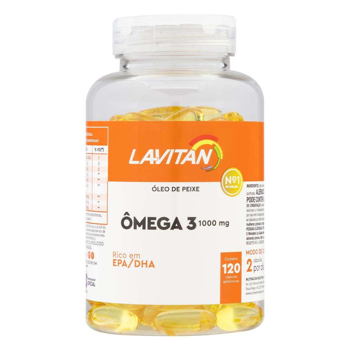 Lavitan Omega 3 120 Capsulas