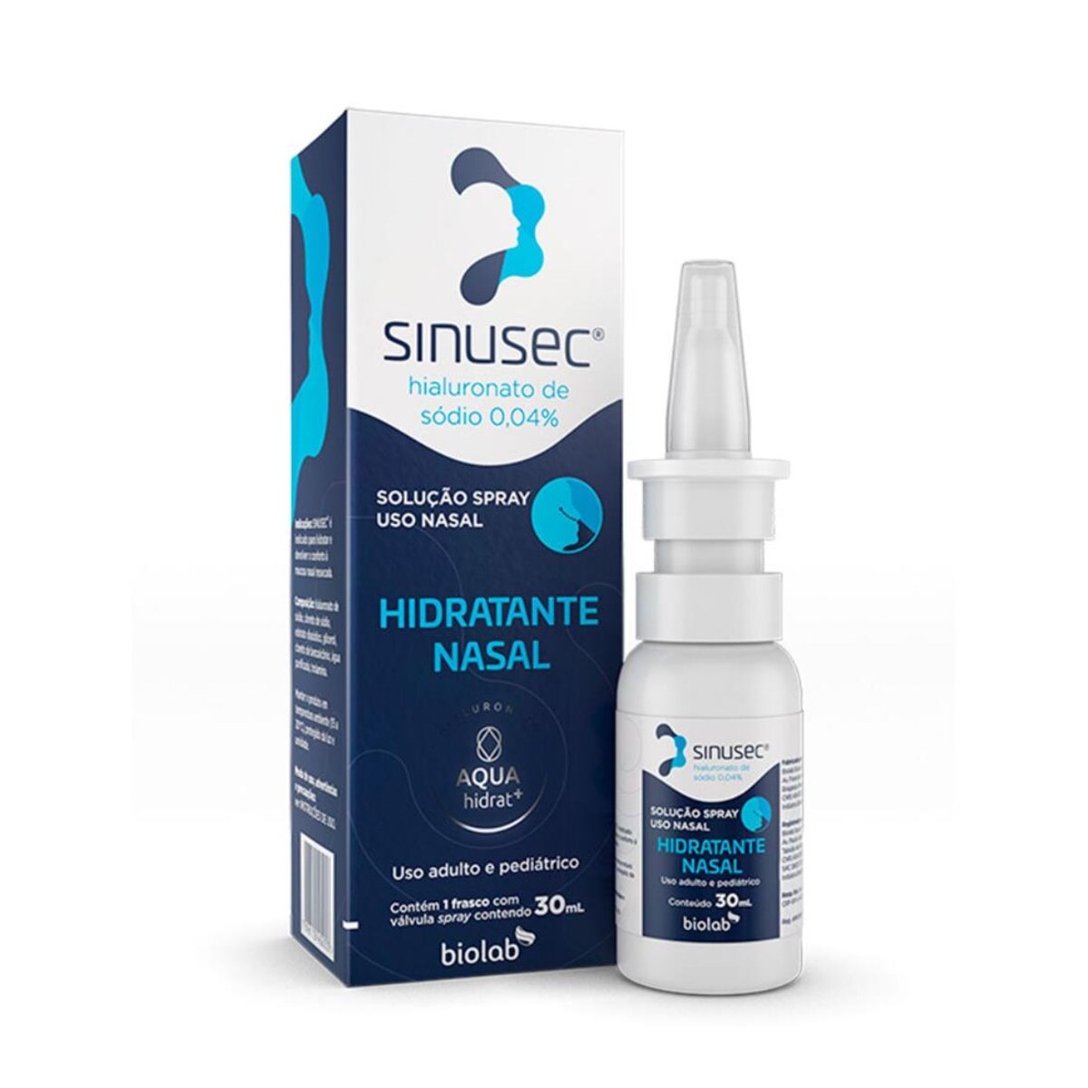 Sinusec 0,04% Hidratante Nasal Spray 30ml