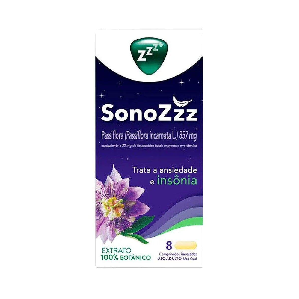 SonoZzz Vick 857mg 8 Comprimidos Revestidos