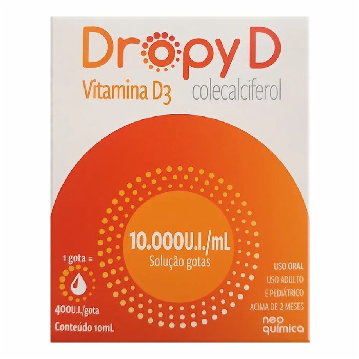 Dropy D Gotas 10.000UI 10ml