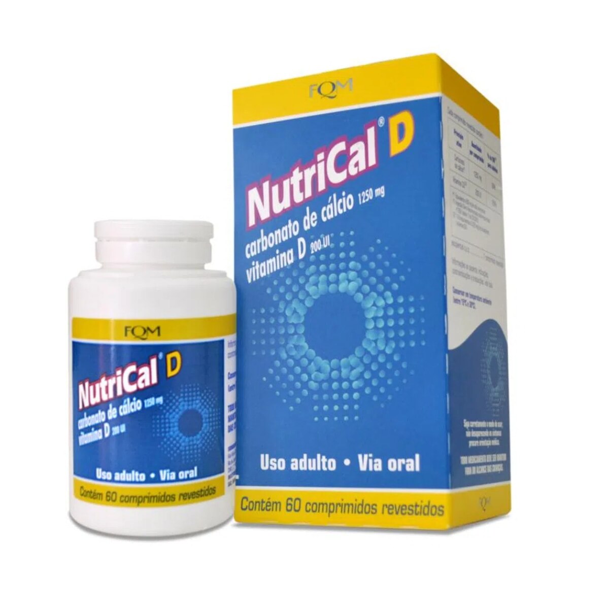 Nutrical D 500mg + 2mg 60 Comprimidos