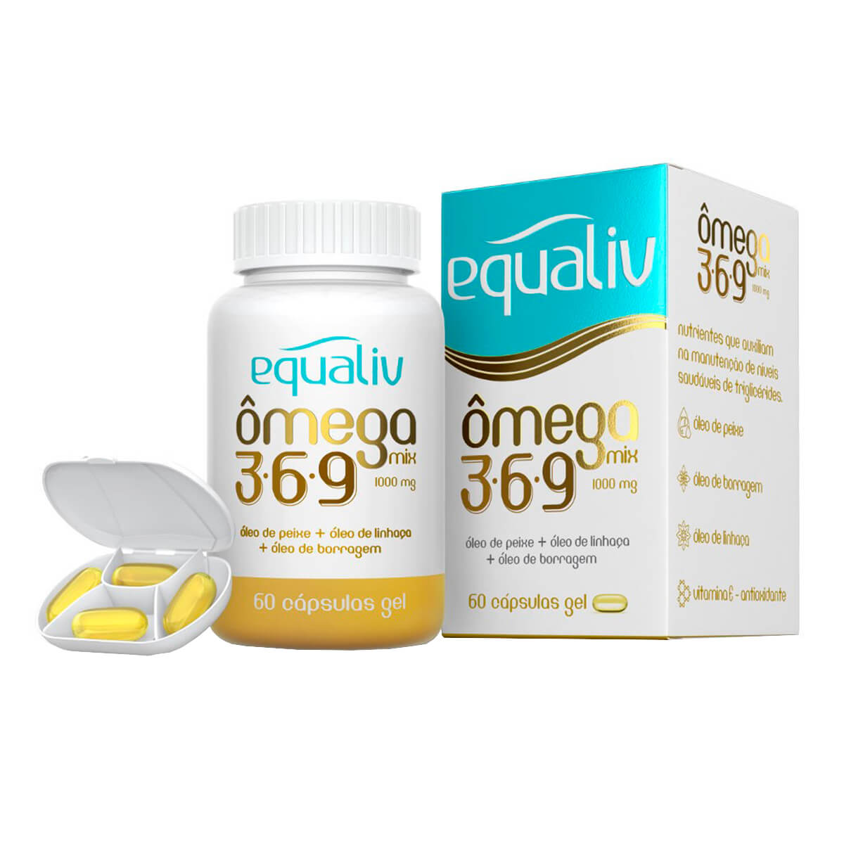 Equaliv Omega Mix 3.6.9 60 Capsulas