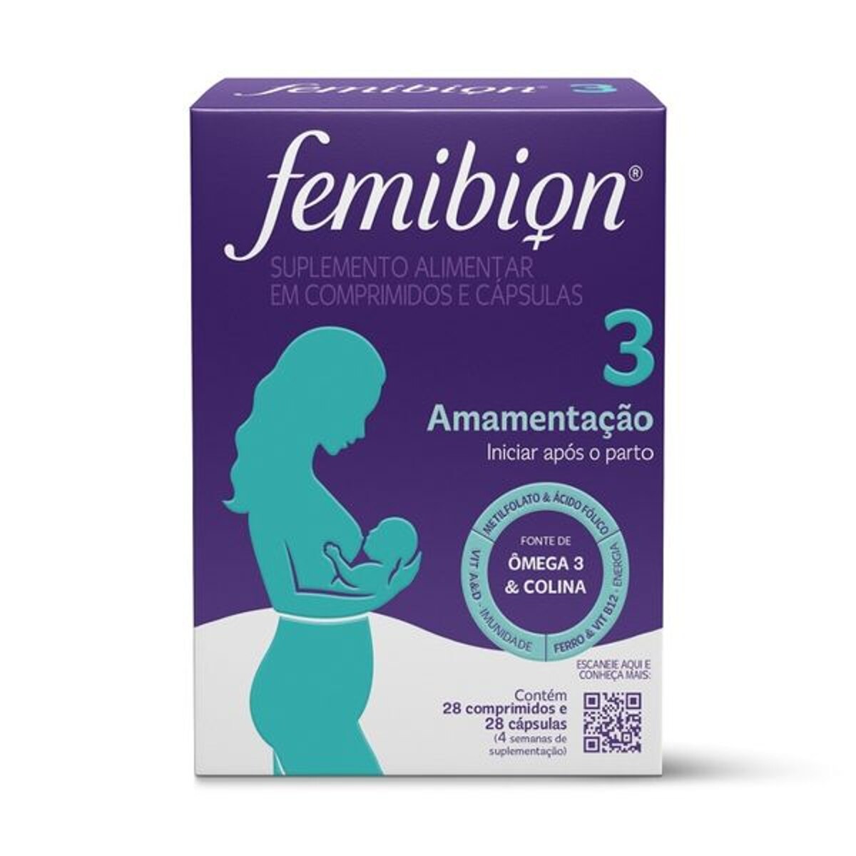 Femibion 3 Amamentacao 28 Comprimidos + 28 Capsulas