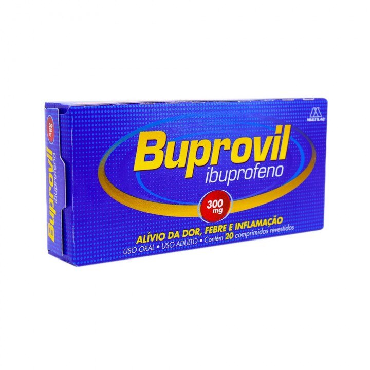 Buprovil 300mg 20 Comprimidos Revestidos