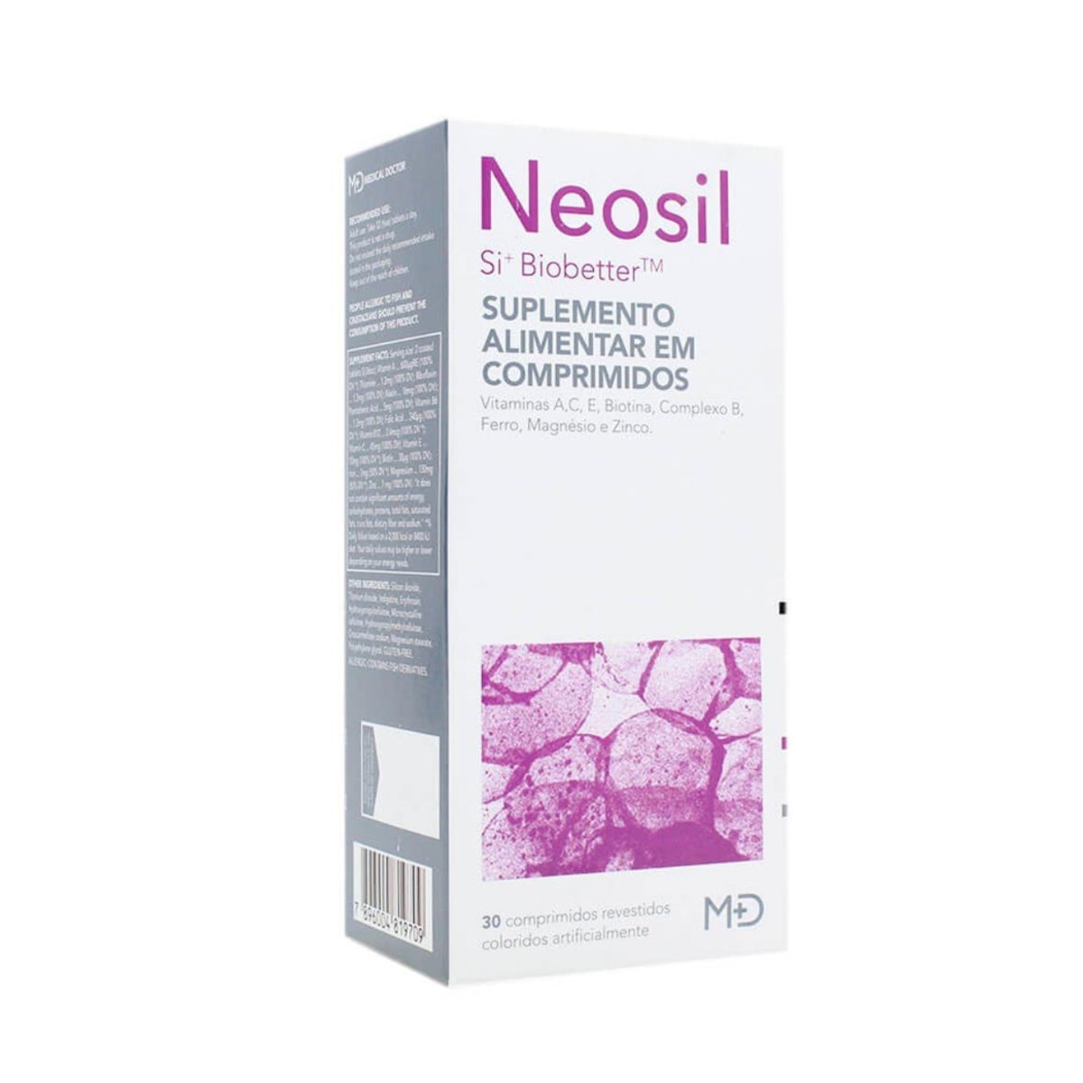 Neosil 50mg 30 Comprimidos Revestidos