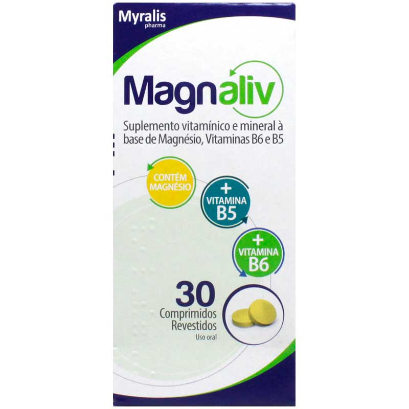 Magnaliv 30 Comprimidos Revestidos